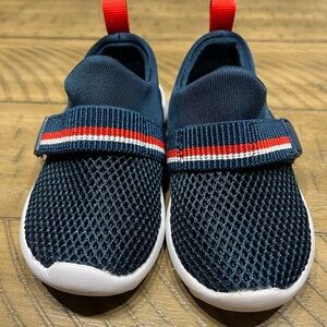 Toddler Navy Blue Mesh Sneakers